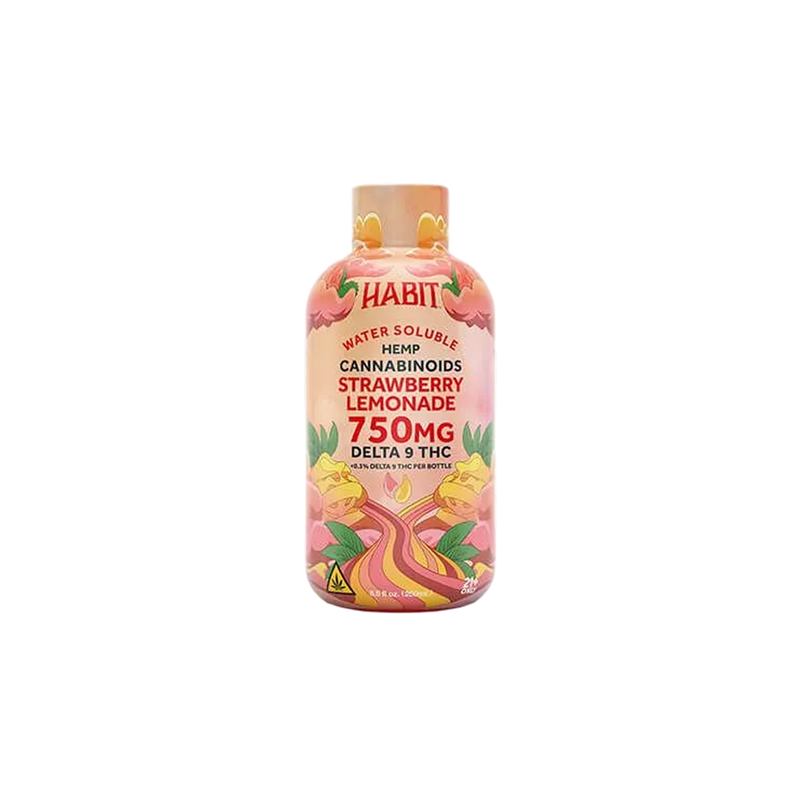 Jarabe de Delta 9 de 750 mg – Limonada de fresa-1