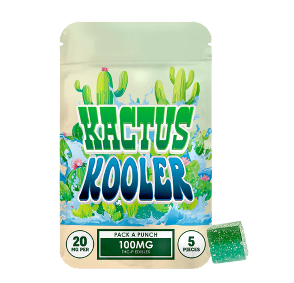 Kactus Kooler - Hidden Hills Punch THCP Gummies 100MG