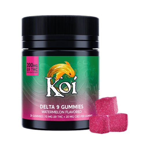 Koi Delta 9 Gummies  Watermelon 20 Pz