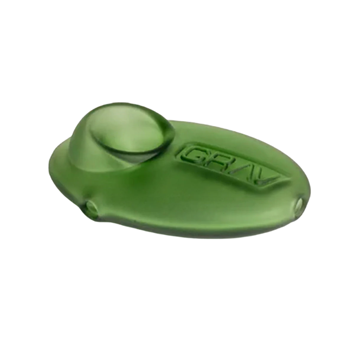 Pipa de Vidrio GRAV Labs Pebble Spoon - Cobalt Green