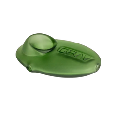 Pipa de Vidrio GRAV Labs Pebble Spoon - Cobalt Green-1