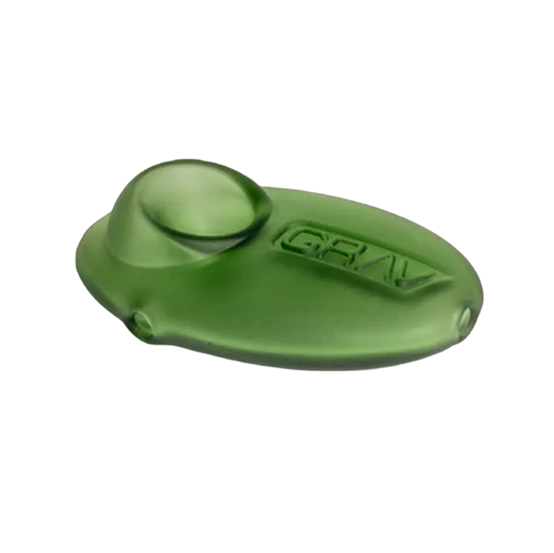 Pipa de Vidrio GRAV Labs Pebble Spoon - Cobalt Green-1