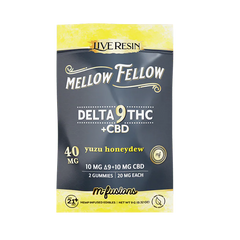 MELLOW FELLOW LIVE RESIN 40 MG 2 PZ YUZU HONEYDEW-1