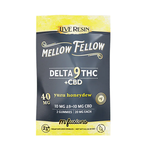 MELLOW FELLOW LIVE RESIN 40 MG 2 PZ YUZU HONEYDEW