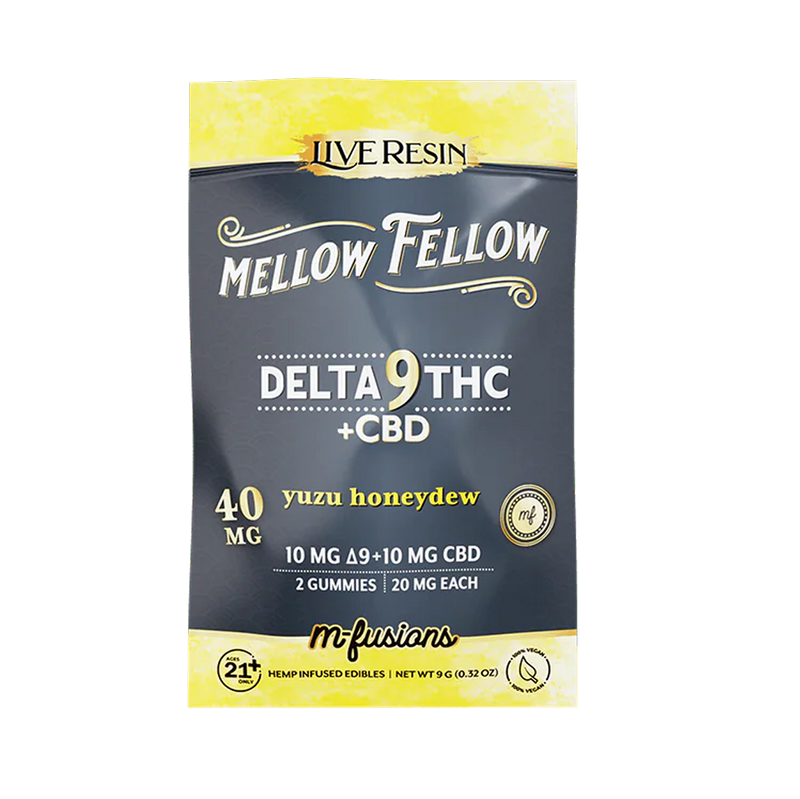 MELLOW FELLOW LIVE RESIN 40 MG 2 PZ YUZU HONEYDEW-1
