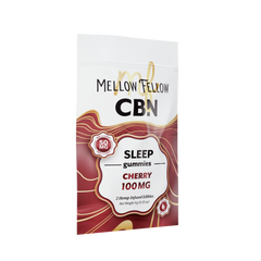 MELLOW FELLOW SLEEP GUMMIES 2PZ EDIBLES 100MG CBN CHERRY-1