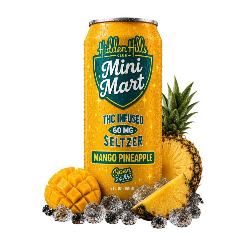 Hidden Hills 60 Mg Drink - Mini Mart Thca - Mango Pineapple-1