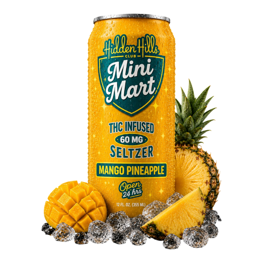 THC Hidden Hills 60 Mg Drink - Mini Mart Thca - Mango Pineapple