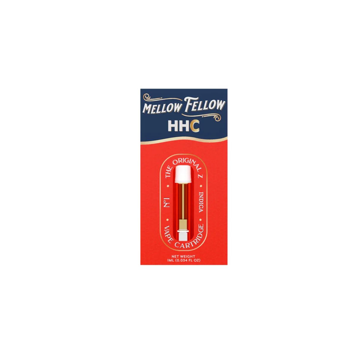 Mellow Fellow Classic Cartridge 1ml HHC Original Z (indica)