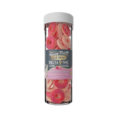Mellow Fellow Live Resin Gummies Strawberry Rings (20 pz / 800mg Total)-1