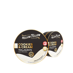 Mellow Fellow THCP Bursts 10pc Edibles 25mg Cookies and Cream-1