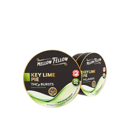Mellow Fellow THCP Bursts 10pc Edibles 25mg Key Lime Pie-1