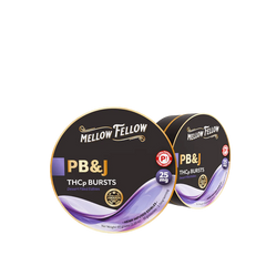 Mellow Fellow THCP Bursts 10pc Edibles 25mg PB&-1