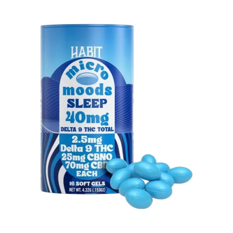 THC-CBN Habit Micro Moods Sleep 40mg