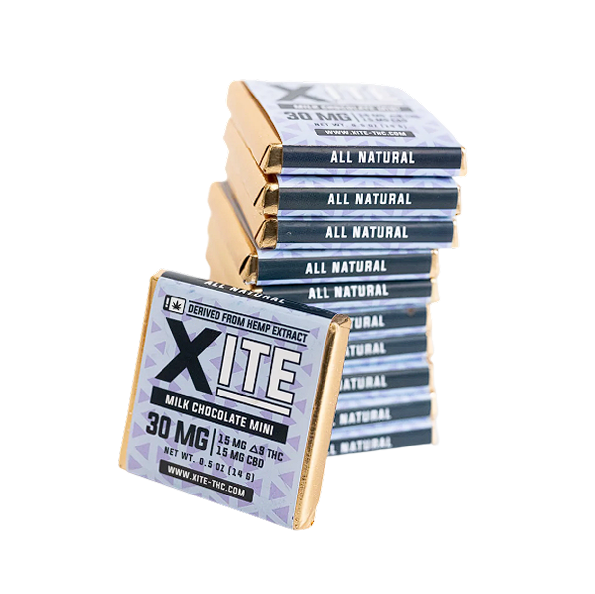 Mini chocolates con leche D9-XITE THC