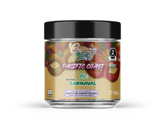THC California leaf Pacific Coast Carnaval Delta 9 Gomitas 45mg 20PZ-1