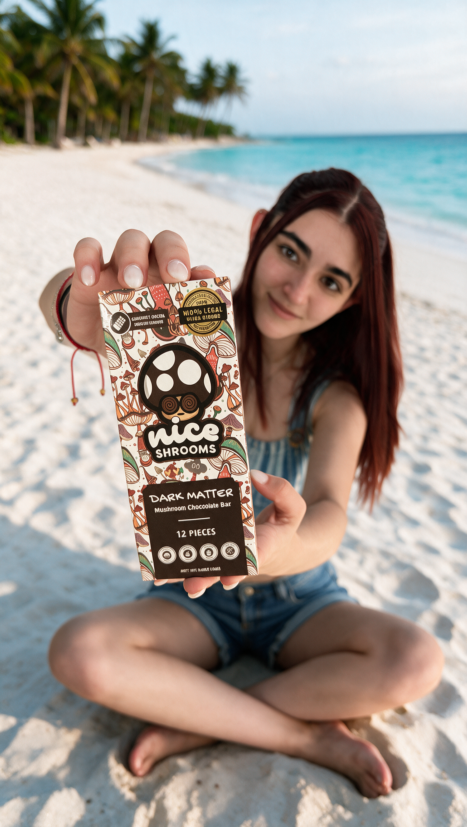 NICE SHROOMS DARK MATTER CHOCOLATE