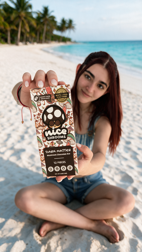 NICE SHROOMS DARK MATTER CHOCOLATE