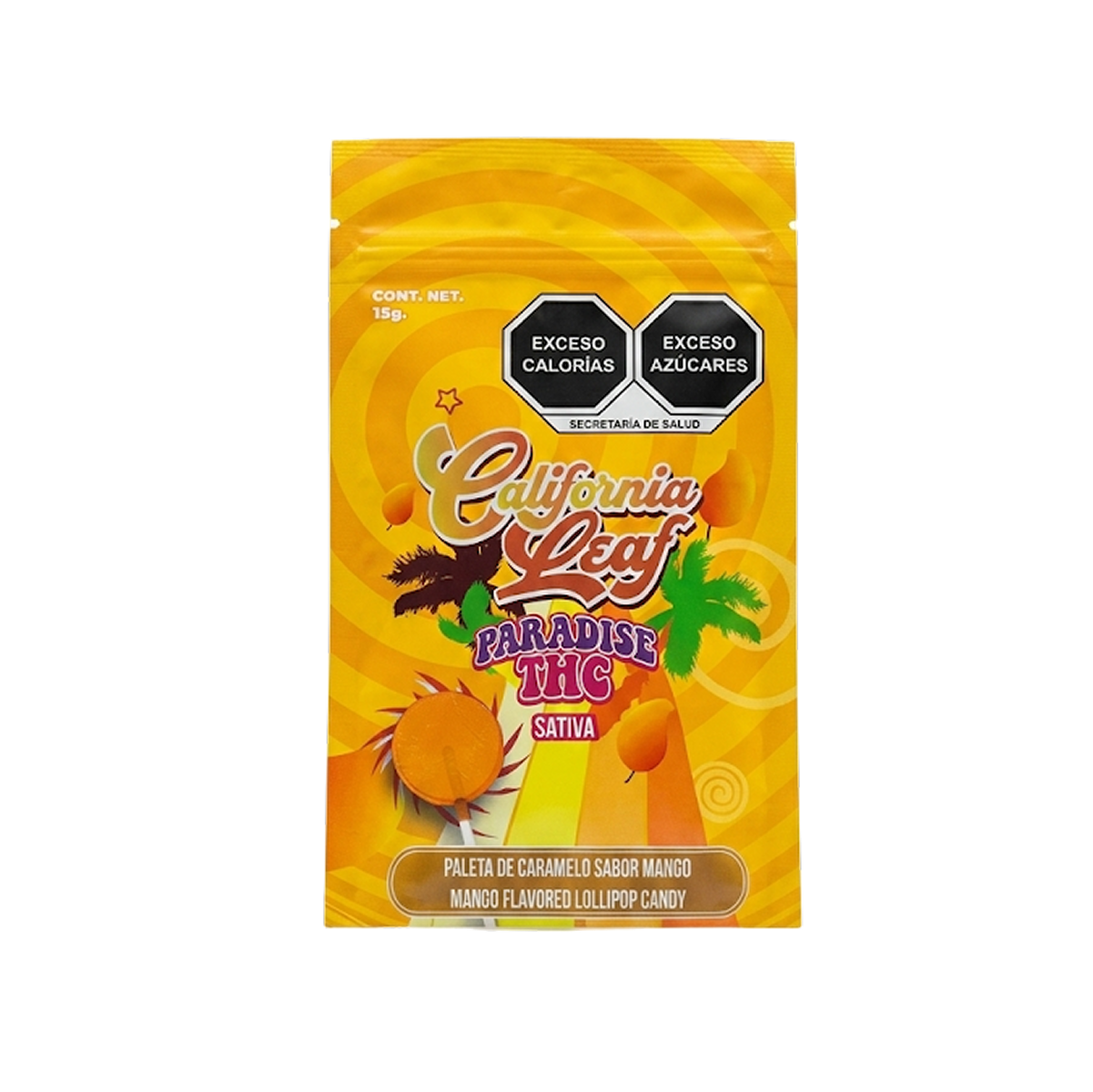 PALETA DE CARAMELO SABOR MANGO 10MG