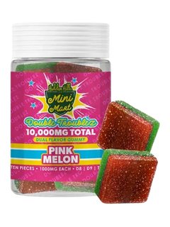 Pink Melon Hidden Hills Mini Mart Double Troublez Gummies 10G-1