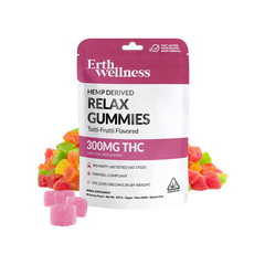 THC Erth Relax 10mg Gummies – Tutti Frutti 30 Gomitas-1