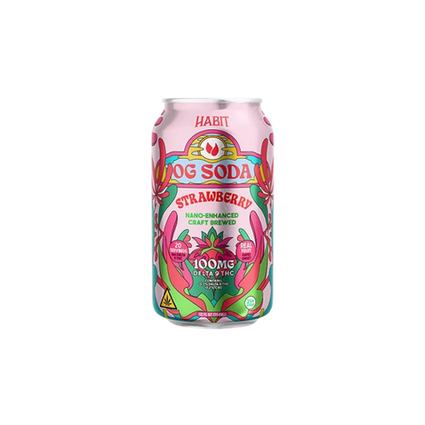 THC Refresco Delta 9 THC OG - 100MG - Fresa