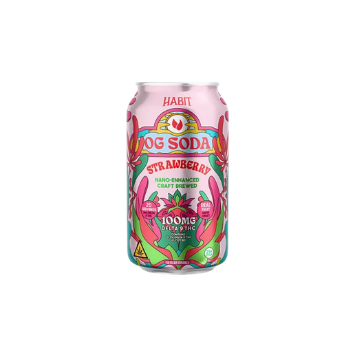 THC Refresco Delta 9 THC OG - 100MG - Fresa