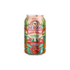 Refresco Delta 9 THC OG - 100 mg - Melocotón perezoso-1