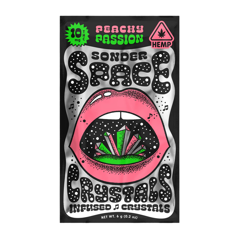SONDER SPACE CRYSTALS 10MG THC PEACHY PASSION-1