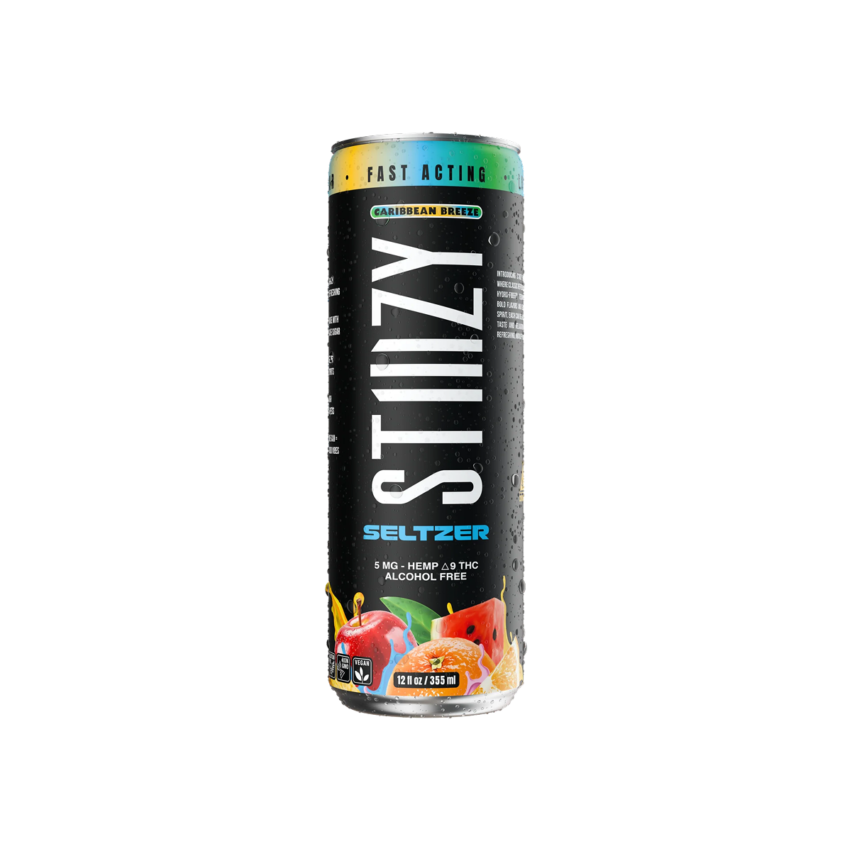 Bebida Infusionada STIIIZY Hemp Delta 9 Seltzer - Caribbean Breeze (5mg / 355ml)