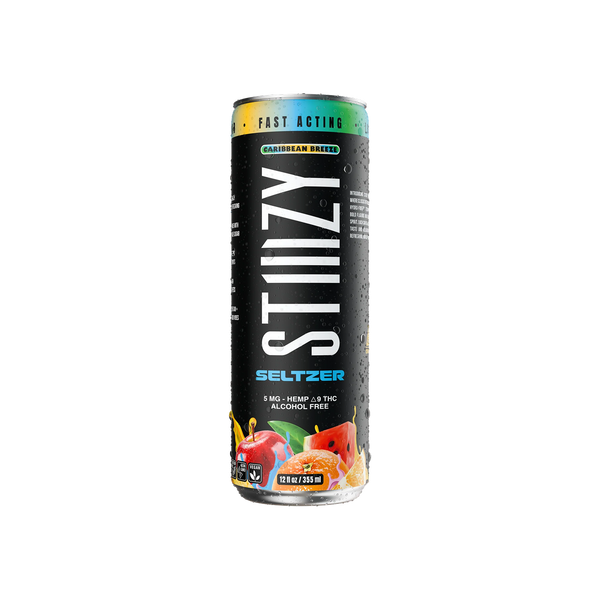 Bebida Infusionada STIIIZY Hemp Delta 9 Seltzer - Caribbean Breeze (5mg / 355ml)