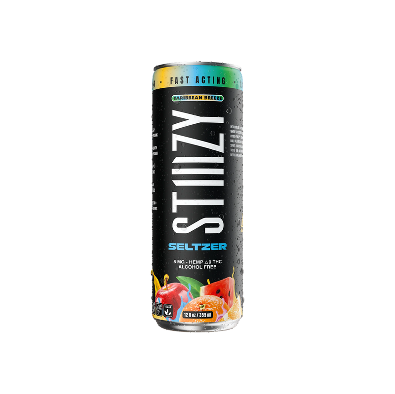 Bebida Infusionada STIIIZY Hemp Delta 9 Seltzer - Caribbean Breeze (5mg / 355ml)-1