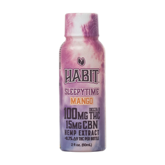 THC CBN Shot D9 100mg Sleepy Time Mango-1