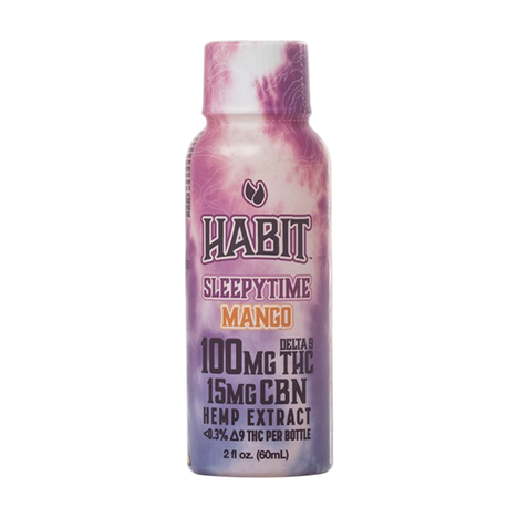 THC CBN Shot D9 100mg Sleepy Time Mango