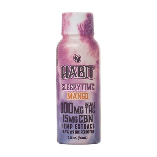 THC CBN Shot D9 100mg Sleepy Time Mango