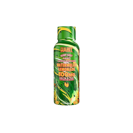 Shot de cáñamo con 100 mg de Delta 9 THC – Limonada de sandía