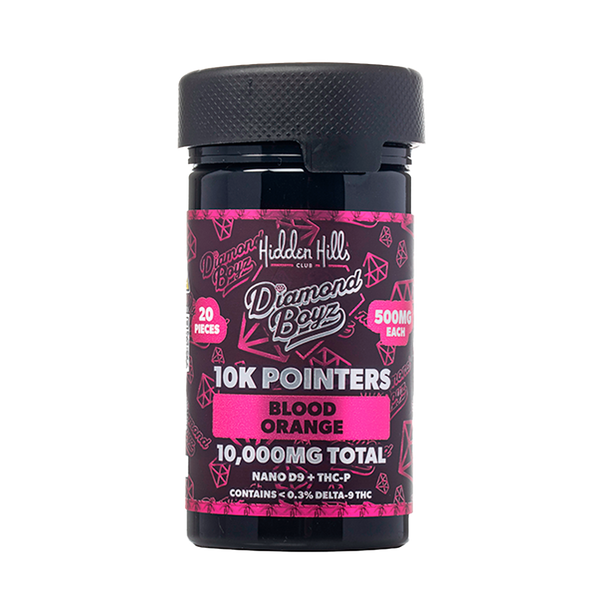 HIDDEN HILLS 10K POINTERS GUMMIES BLOOD ORANGE
