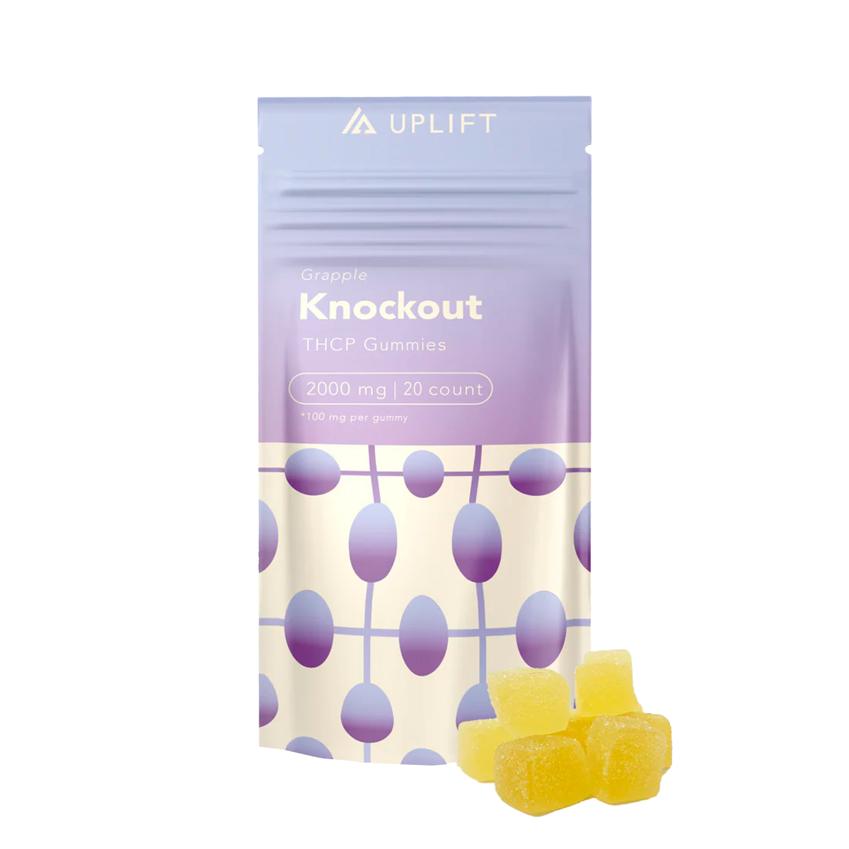 UPLIFT THCP KNOCKOUT CHEW 2000MG GRAPPLE