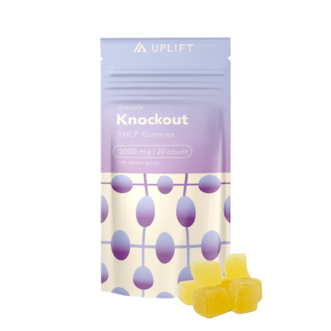 UPLIFT THCP KNOCKOUT CHEW 2000MG GRAPPLE