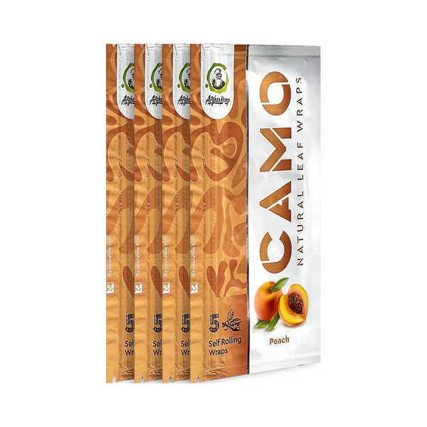 CAMO WRAPS PEACH DISPLAY