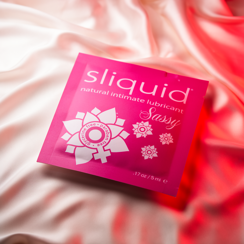 Gel Lubricante Anal en Sobre Individual Sliquid Naturals Sassy-1