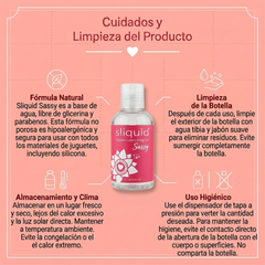 Gel Lubricante Anal Base Agua Sliquid Sassy 4.2 oz-2