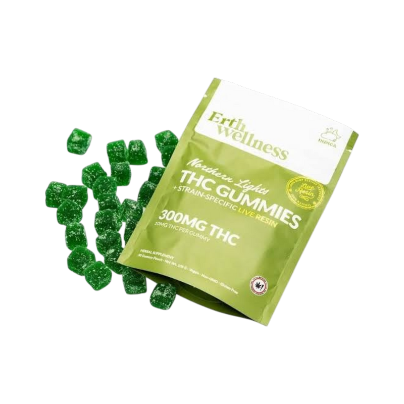 THC Erth Gummies – Northern Lights (Relaxed) 30 gomitas-1