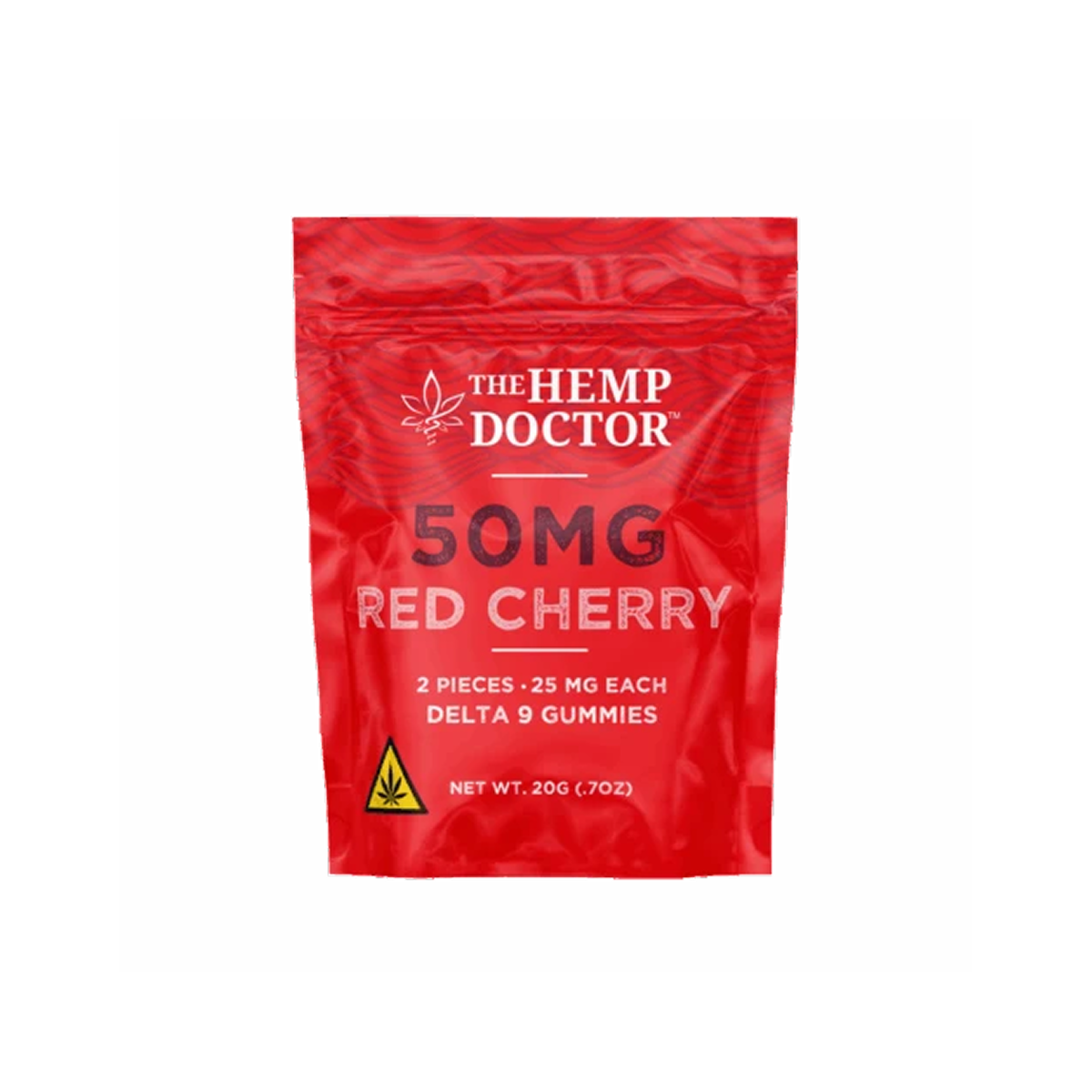 THC The Doctor Gummies Cherry 50mg 2pz D9-1