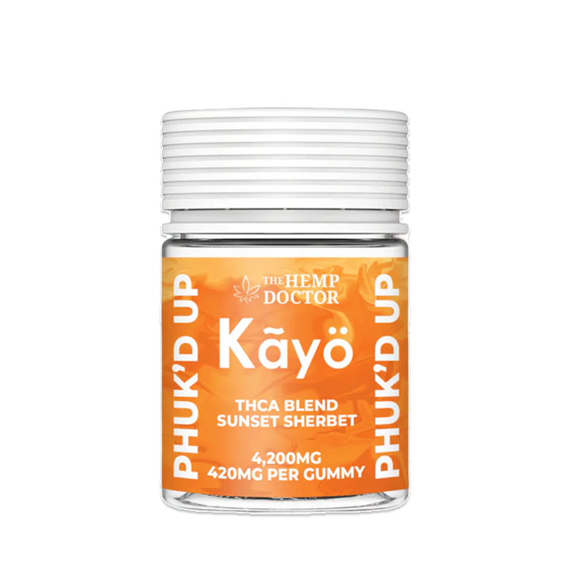 The Hemp Doctor Phuk’d Up Gummies Orange 10ct 420mg-1