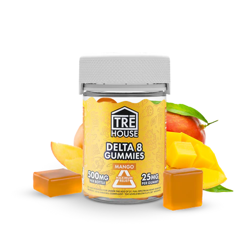 TRE House Gummies D8 Mango 500mg 20pz