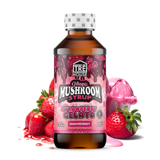 TRE House Syrup Magic Mushrooms Strawberry Gelato