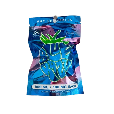 UPLIFT HHC CHEWABLE 1000MG BLUE RASPBERRY