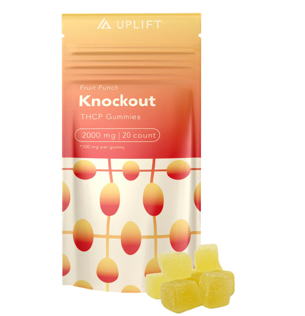 UPLIFT THCP KNOCKOUT CHEW 2000MG FRUIT PUNCH-1