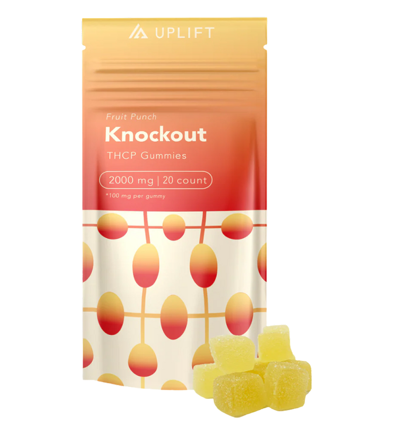 UPLIFT THCP KNOCKOUT CHEW 2000MG FRUIT PUNCH-1